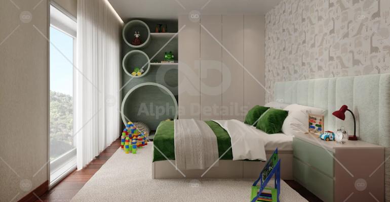 Kids rooms with custom design